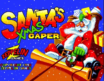 Santa's Xmas Caper screen shot title